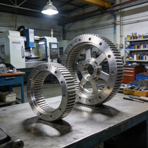 Gear Hobbing <b>Machine</b> CNC Precision Parts Service Custom CNC Machining Stainless Steel Tolerance Machined Parts for Gearboxes - Product Image 2