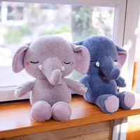 Animaux en peluche personnalisés avec étiquette de taille : Lapin, Éléphant, Ours en peluche, Jouets en peluche pour enfants