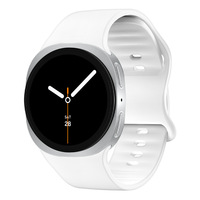Correas de Repuesto de Goma Ajustables y Transpirables Clásicas Win-Win con Hebilla de Acero para Samsung Galaxy Watch 8 40mm 44mm