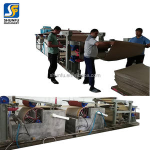 Machine de fabrication de carton à boues entièrement automatique pour le recyclage des papiers usagés machine de fabrication de carton épais prix - Product Image 3