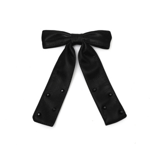 California Tot Clip per capelli con fiocco in ecopelle di alligatore completamente foderato antiscivolo Clip per capelli grande per ragazze - Product Image 2