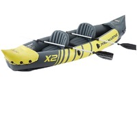 Canoë gonflable en PVC, radeau en caoutchouc, radeau pour deux personnes, kayak, bateau de pêche en plein air, longueur 3,1-4 m, capacité 300 kg