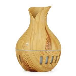 Diffuseur d'arômes à grain de bois 130 ml, mini humidificateur alimenté par USB, pour la maison et le bureau - Product Image 1