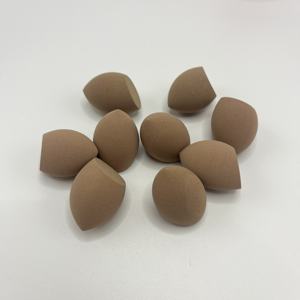 Fábrica al por mayor etiqueta privada sin látex belleza huevo cosmético Puff esponjas faciales licuadora pequeña Mini esponjas de maquillaje para maquillaje - Product Image 6