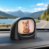 Robot compagnon IA pour enfants 2026 avec écran tactile, Wi-Fi, expressions faciales, interaction vocale et contrôle par application pour l'intérieur de la voiture