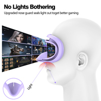 Aksesori Klip Silikon Tahan Lama Berkabel 7in1 VR untuk Casing Silikon 3S Penutup Pelindung untuk Tutup Lensa Headset VR
