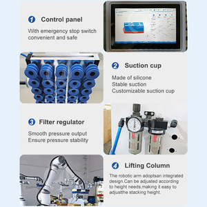 OCEAN-Robot de bolsa de cartón automático, máquina de paletizado industrial, mini robot paletizador CNC a la venta - Product Image 4