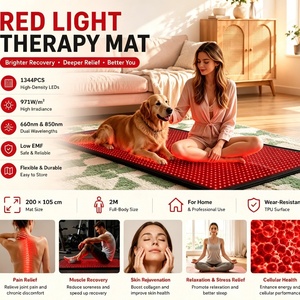 Sac <span class=keywords><strong>de</strong></span> couchage <span class=keywords><strong>de</strong></span> luminothérapie rouge GLPE 5 modes, 2520 LED, 660nm 850nm, tapis <span class=keywords><strong>de</strong></span> luminothérapie rouge corps entier pour salon <span class=keywords><strong>de</strong></span> beauté - Product Image 4