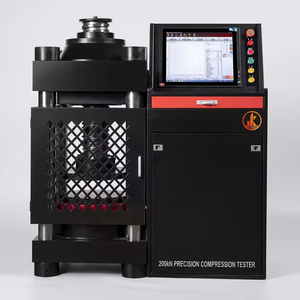 Máquina de Ensayo de Compresión de Cilindros y Cubos de Hormigón Hidráulica JK Astmc <span class=keywords><strong>CTM</strong></span> 300kN 600kN 1000kN 2000kN, Clase 0.5, Inteligente y Automática - Product Image 1