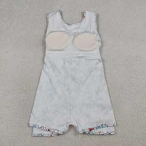 RTS Débardeur décontracté pour petites filles, motif drapeau américain et fleurs, respirant, coupe trapèze, sans manches, pour le tennis, le yoga et le sport, idéal pour l'été du 4 juillet - Product Image 3