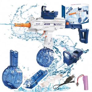 Pistolet à eau électrique compact et abordable Ultimate Battle Blaster avec cible de tir, jeu de tir au doigt, jouet à piles réaliste pour enfant - Product Image 5