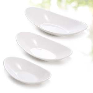 Grande assiette en forme de <span class=keywords><strong>bateau</strong></span> <span class=keywords><strong>incassable</strong></span> assiettes de restaurant en plastique mélaminé <span class=keywords><strong>vaisselle</strong></span> de qualité alimentaire utilisée quotidiennement - Product Image 6