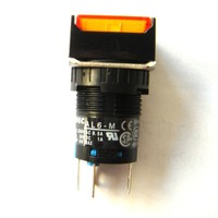 Lampe pilote AL6Q-M14GC AL6QM14GC 16 mm LED verte pour automatisation industrielle PLC
