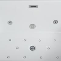 Baignoire de massage moderne et personnalisée Baignoire en acrylique Baignoire de trempage pour adultes Salle de bains luxueuse Design minimaliste