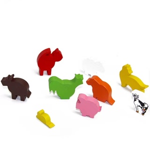 Pedine Personalizzate in Legno per Giochi da Tavolo - Segnalini Giocatore Incisi a Forma di Barca, Uccello, Auto per <span class=keywords><strong>Accessori</strong></span> di Giochi da Tavolo e Giochi di Società - Product Image 6