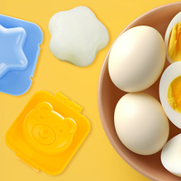 Boîte à bento personnalisée, vente chaude, pour la préparation des repas des enfants, moule à œufs 3D en forme de cœur, étoile et animal, moule à œufs manuel à pression