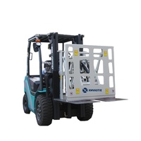 Chariot élévateur de levage de conteneur Offre Spéciale très utilisé diesel avec la poussée/traction à vendre