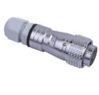 PC20-2A Messing Wasserdichter Rundflansch-Kabelstecker 2-14 Pin Stecker für Luftfahrtanwendungen