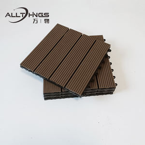 Enclavamiento de plástico Madera Azulejo y accesorios Veneciano <span class=keywords><strong>Alberca</strong></span> Mdf Tablero 18mm Goma Lujo Vinilo Aluminio Compuesto Decking - Product Image 2