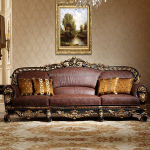 منحوتة من الخشب الصلب في الولايات المتحدة الفيكتوري الرجعية عالية الجودة تصميم فرنسي مخصص للأثاث المنزلي لغرفة المعيشة - Product Image 5