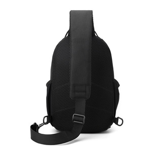 <span class=keywords><strong>Sac</strong></span> bandoulière/poitrine en nylon imperméable pour homme, idéal pour le voyage, le jogging, les loisirs, la marche en extérieur, la gym et la course à pied – Nouveauté - Product Image 5