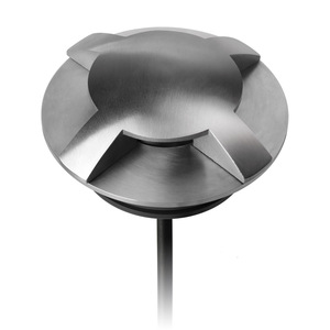 Éclairage d'extérieur rond étanche 8W, éclairage de <span class=keywords><strong>sol</strong></span> extérieur, escalier extérieur, éclairage de jardin, éclairage de <span class=keywords><strong>sol</strong></span> encastré à 2 voies, éclairage d'escalier à Led - Product Image 1