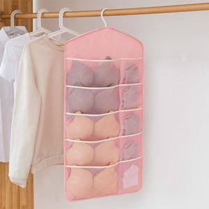 Organizador Colgante Giratorio de Metal de Doble Cara Extra Grande con Bolsillos de Malla para Armario, Cocina y Uso en Guardarropa para Ropa y Bolsos - Product Image 3