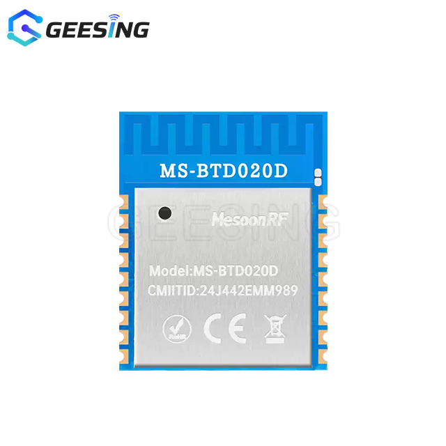 Geesing Industrial Dual-Mode 5.0 Module, Replace for FSC-BT826, BR/EDR+BLE, UART Serial Port Transceiver, 13.5*10.8mm MS-BTD020D