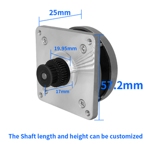 Moteur pas à pas hybride NEMA23 à couple élevé, profil bas, pour applications médicales - Product Image 2