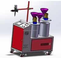 Machine de mise en pot à 3 axes avec distributeur de colle