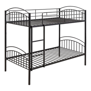 Современная студенческая двухъярусная Металлическая стальная двухъярусная кровать школьная двухъярусная металлическая двухъярусная кровать с лестницей - Product Image 3
