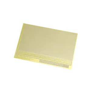 Etching 0.2mm Thickness Gold Brass Puzzle Pieces