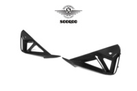 Pour BMW Série 2 G42 SQ Style Fibre De Carbone Sec Pare-chocs Avant Conduit D'air Fit Pour BMW G42 M235i M240i 2021 +