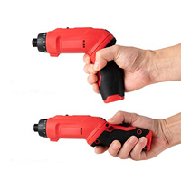 Tournevis sans fil 3,6 V, mandrin sans clé, lumière LED, réversible, usage léger, avec 10 embouts de vissage