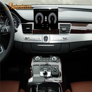 Pantalla plegable Radio Android 10,0 para Audi A8 <span class=keywords><strong>D4</strong></span> 2009-2017 coche Multimedia Player navegación GPS 4G/5G LTE unidad Auto ESTÉREO - Product Image 1