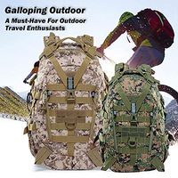 Zaino da Trekking Impermeabile di Alta Qualità, Grande Capacità 25L, in Tessuto Oxford 900D, Mimetico, per Uomo, Campeggio e Viaggi
