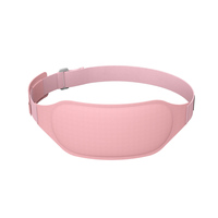 Ceinture chauffante sans fil en graphène avec massage par vibration, rechargeable par USB, pour soulager les douleurs menstruelles et apporter chaleur abdominale