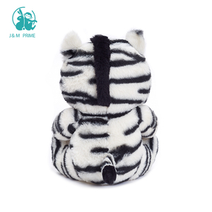 All'ingrosso carino Zebra peluche san valentino animali bambola con cuscino rosso cuore Custom PP cotone - Product Image 4