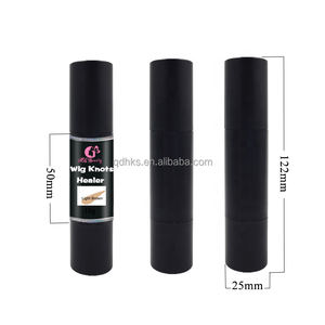 Perruque naturelle en coton personnalisé, 10 pièces, guérison, nœud avec brosse, dentelle frontale pour les cheveux - Product Image 3