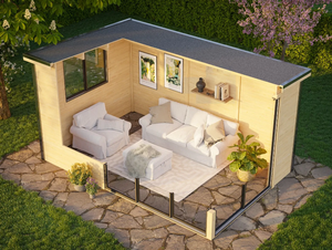 Vente en gros <span class=keywords><strong>de</strong></span> 5 ensembles d'abri <span class=keywords><strong>de</strong></span> <span class=keywords><strong>jardin</strong></span> moderne en verre <span class=keywords><strong>studio</strong></span> <span class=keywords><strong>de</strong></span> <span class=keywords><strong>jardin</strong></span> en bois pour cour <span class=keywords><strong>de</strong></span> villégiature - Product Image 2