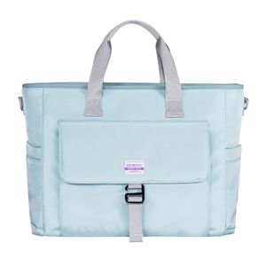 Bolsa térmica cruzada para mamá y bebé, mochila portátil de gran capacidad con cremallera para biberones y USB, ideal para viajes transfronterizos. - Product Image 6