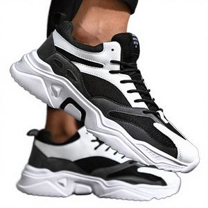 Chaussures de sport décontractées tendance pour hommes 2026 – Nouveauté toutes saisons, légères, respirantes, doublure en coton, style marche, à la mode - Product Image 4