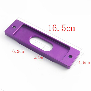 Auso-Racing Car Battery <b>Clamps</b> Aluminum Alloy Gold Silver Red Blue Purple Black For Retrofit Upgrade - Product Image 3