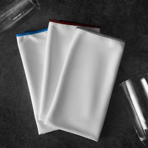 Paños de Pulido de Microfibra Sin Pelusa, Toallas de Limpieza Sin Rayas para Copas de Vino, Cristalería, Utensilios de Cocina, Reutilizables y Lavables - Product Image 1