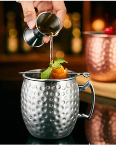 แก้วมอสโกมิวล์สแตนเลส 550 มล. รักษาอุณหภูมิได้ 6-12 ชั่วโมง พร้อมฝาปิด เป็นมิตรกับสิ่งแวดล้อม เหมาะสำหรับใช้ในเชิงพาณิชย์ ร้านอาหาร และโรงอาหาร - Product Image 4