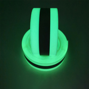 Ruban personnalisé 100% en aramide phosphorescent Tissu réfléchissant ignifuge haute visibilité pour la couture de vêtements - Product Image 2