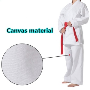 QUTENG Uniforme De Karate Lijero Black Wkf Approved Karate Canvas Uniform Uniforme Karate <strong>Kata</strong> - Product Image 4