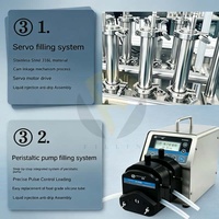 Équipement compact de remplissage et de sertissage de flacons FillinMachine, avec système automatique de pose de bouchons pour flacons d'échantillons cosmétiques