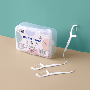 Dental Floss Picks 50 Pieces Ultra Fine Portable Disposable For Sensitive <b>Gums</b> - Product Image 2
