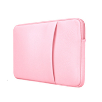 Funda Portátil Impermeable para Laptop de 13-16 Pulgadas, Bolsa de Nailon con Espuma y Doble Cremallera para Viajes de Negocios y Uso Diario - Logotipo Personalizado